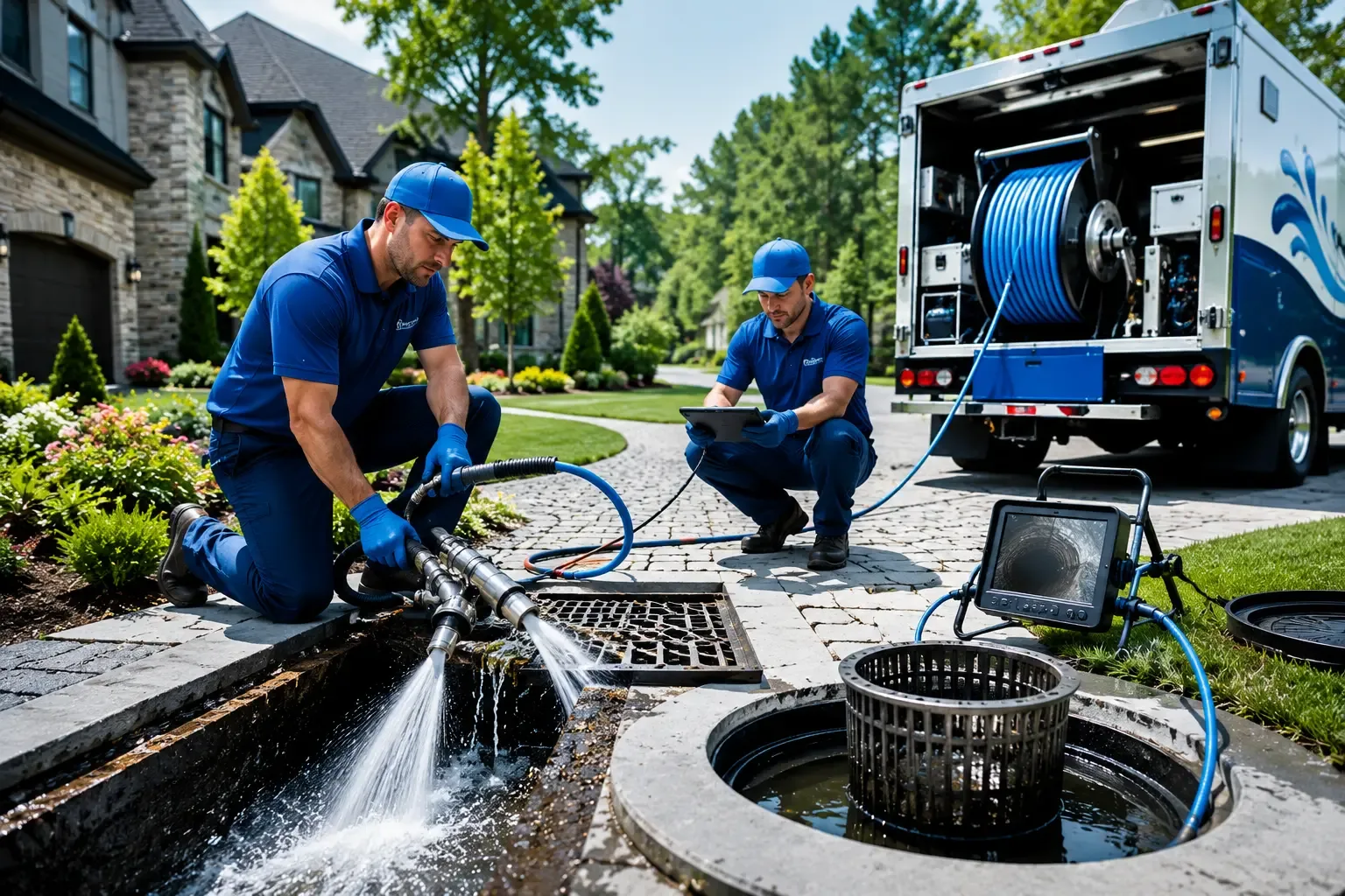 Local outdoor drain cleaning professionals in Kilbourne, IL