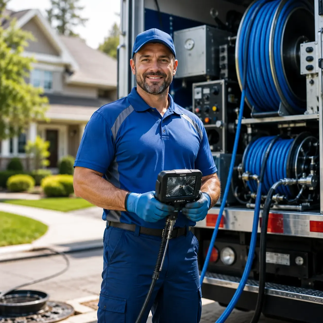 Local outdoor drain cleaning specialists in Kilbourne, IL